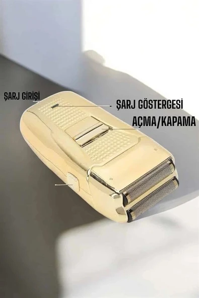 Tıraş Makinesi Saç Sakal ve Vücut Tıraşı Uygun Uzun Ömürlü - Resim 3