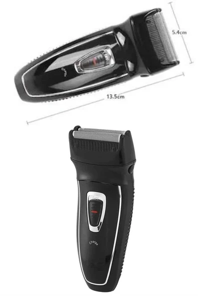 Sakal Kesme Makinesi Yanak Tıraş Makinesi Hassas Ciltlere Özel Profesyonel - Resim 3