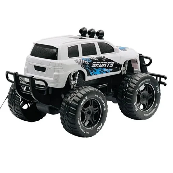 Uzaktan Kumandalı Şarjlı Off - Road Aracı U/K 1/12 - Beyaz - 4