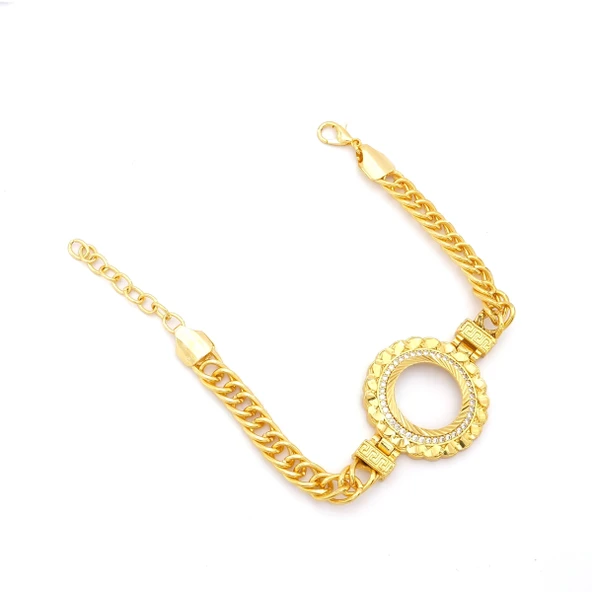 Altın Kaplama Çeyrek Çerçeve Bileklik BLK-1131 ürün görseli