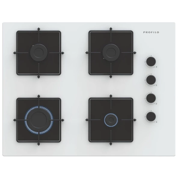 Profilo OE37P2P10D Beyaz Cam Ankastre Ocak ürün görseli