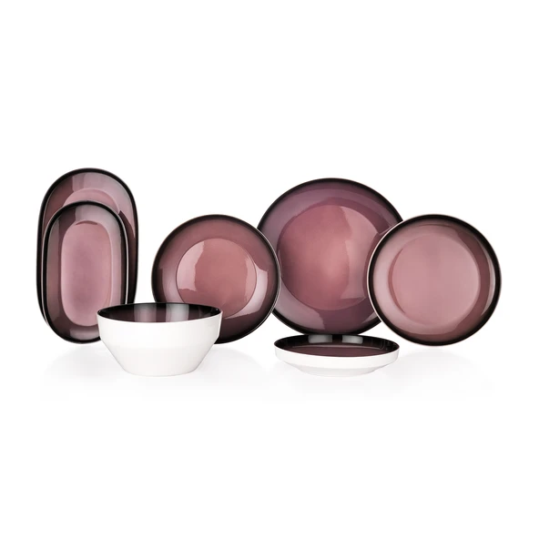 Schafer Lizzy Yemek Takımı 36 Parça-Mor - 4