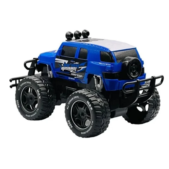 Uzaktan Kumandalı Şarjlı Off - Road Aracı U/K 1/12 - Mavi - 4