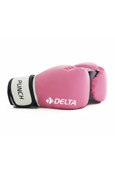 Delta Punch Dura-Strong Pembe-Beyaz Boks Eldiveni 10 - 4
