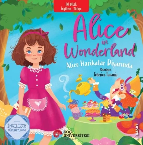 Alice Harikalar Diyarında (İki Dilli Türkçe-İngilizce) ürün görseli 1