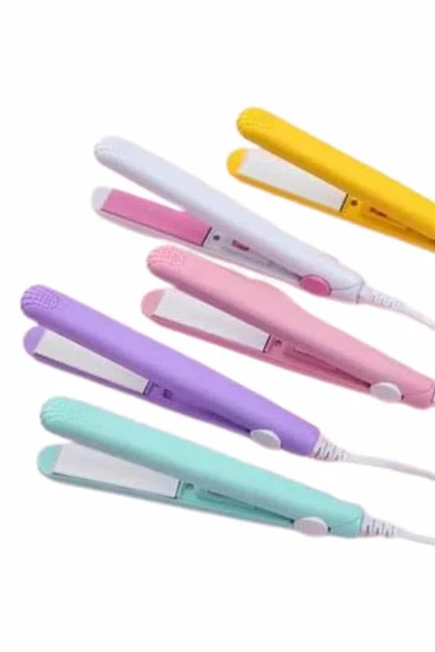 Seyahat Tipi Taşınabilir Saç Düzleştirici Saç Şekillendirici Yüksek Isı Ayarlı - Resim 5