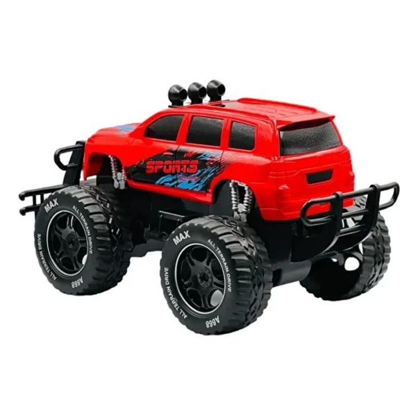Uzaktan Kumandalı Şarjlı Off - Road Aracı U/K 1/12 - Kırmızı - 5