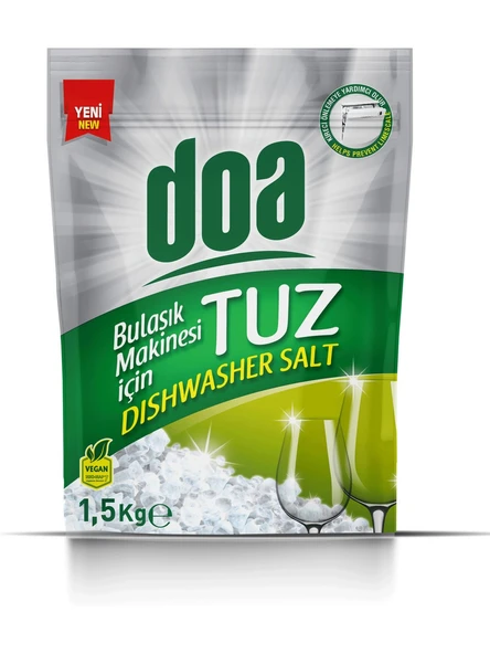 Doa Bulaşık Makina Tuzu - Doypack 1,5 Kg Vegan x 2 Adet - 2