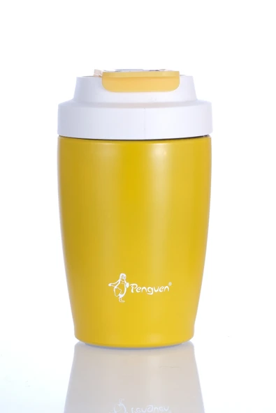 Termos Mug Sızdırmaz 400 ML - Çift Çidarlı Paslanmaz Çelik, Pipetli ve Doğrudan İçme Kapaklı - Resim 5