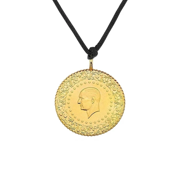 Yeni Tarih 22 Ayar Kolye Tam Altın Ziynet Gold ZG2235 - 1