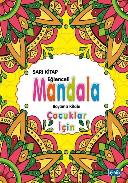 Çocuklar İçin Mandala Sarı ürün görseli