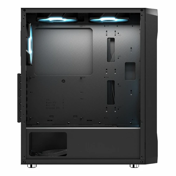 Frisby FC-9485G 600W 80+ Bronz USB 3.2 RGB ATX Mid Tower Siyah Kasa - Resim 5