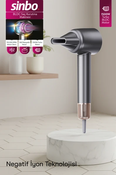 Sinbo SHD-1740 BLDC Saç Kurutma Makinesi - 9