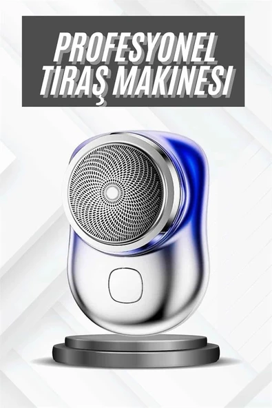 Elektrikli Mini Tıraş Makinesi,Taşınabilir USB Şarjlı Kablosuz Tıraş Makinesi - 2