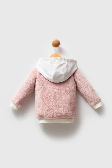 U.S. Polo Assn Kız Bebek Mont Pudra - 2