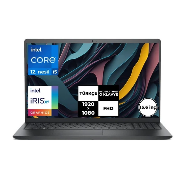 Dell Vostro N1605PVNB3520_U16 i5-1235U 16 GB 512 SSD O/B 15.6" Ubuntu Notebook - 1