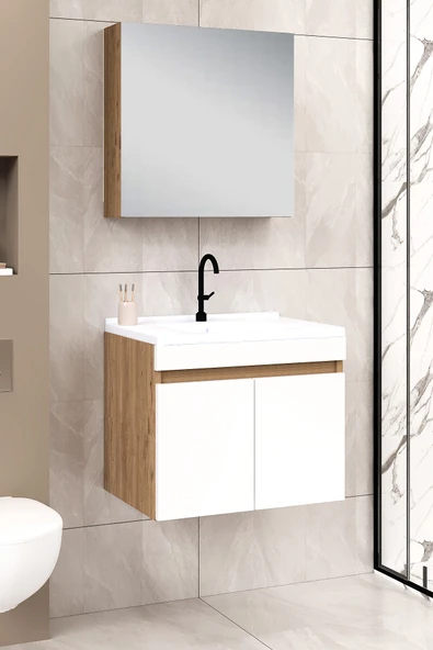 65 cm Saura Banyo Dolabı - 2