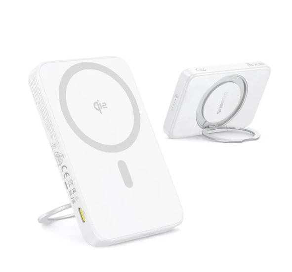 BASEUS PICOGO Qi2 MAGSAFE 20W5KmAh POWERBANK-BEYAZ - 2
