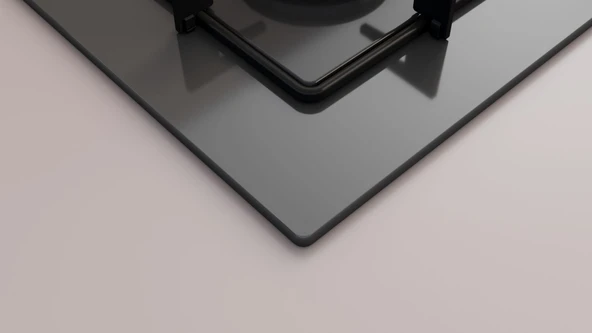 Profilo OE37P9P10D Gri Cam Ankastre Ocak - Resim 3