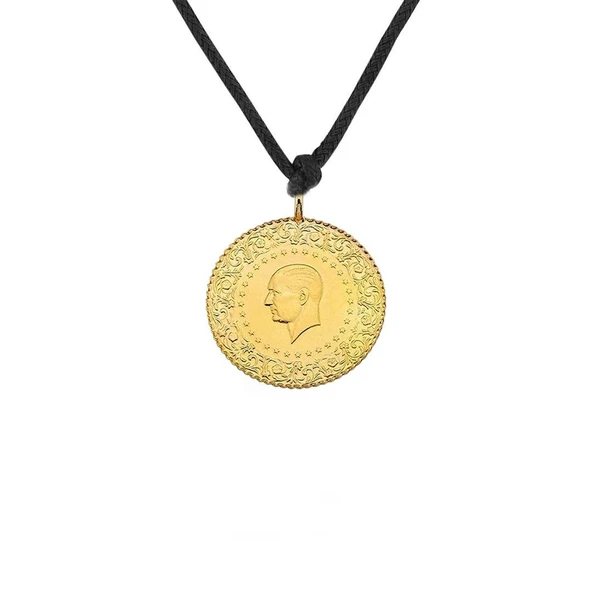 Yeni Tarih 22 Ayar Kolye Yarım Altın Ziynet Gold ZG2234 - 1