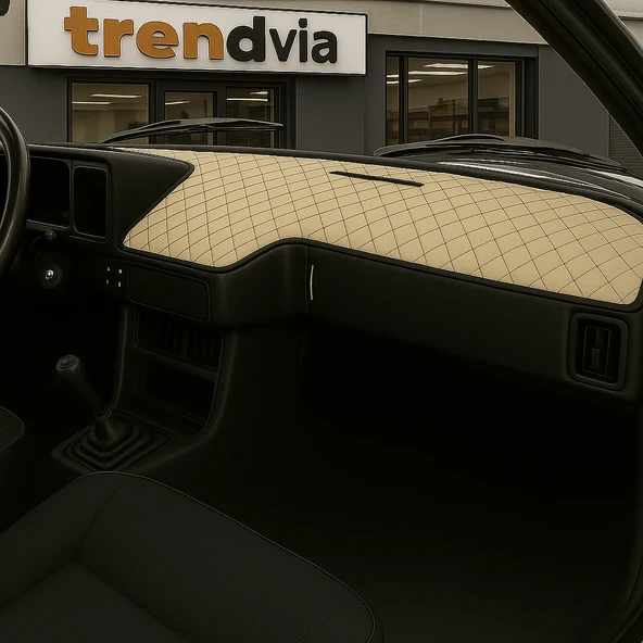 Tofaş Şahin Doğan Kartal Uyumlu Bej Renk Alçak Ön Göğüs Torpido Kaplama ve Koruma Kılıfı