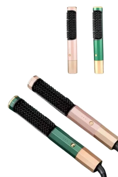 Elektrikli Fön Tarak Düzleştirici Elektriklenme Karşıtı Üflemeli - Resim 4