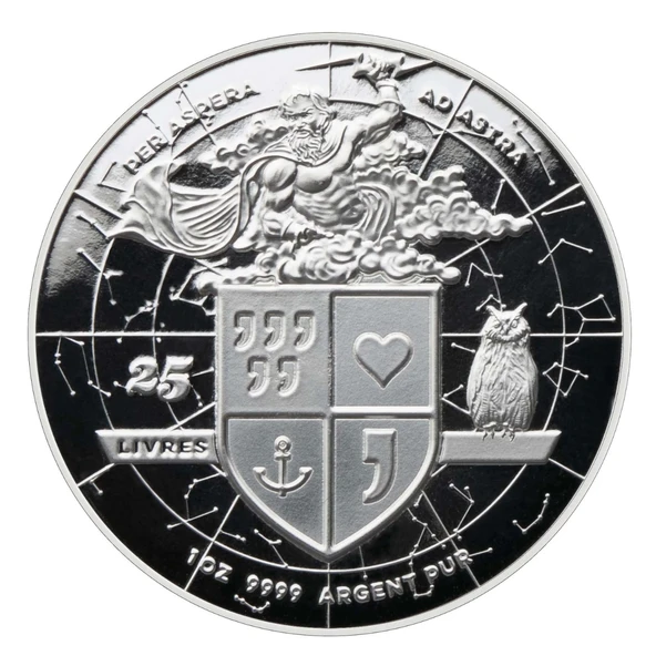 AgaKulche Tanrıça Europa Mythos Gümüş Sikke Coin - 2