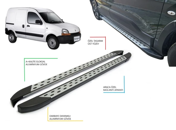 KANGOO NOKTALI YAN BASAMAK 1998 1999 2000 2001 2002 2003 2004 2005 2006 2007 ürün görseli 1