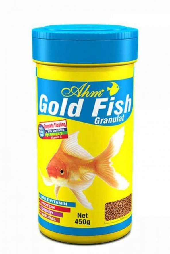Ahm Gold Granulat Balık Yemi 1000 ml