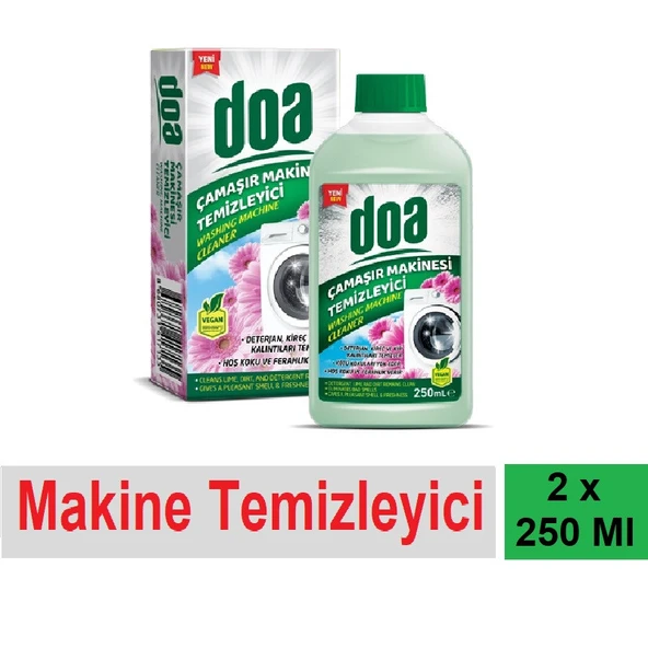 Doa Çamaşır Makine Temizleyici 250 Ml Vegan x 2 Adet - 1