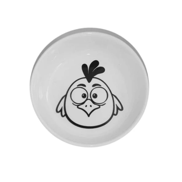 Raccoon Ördek Figürlü Seramik Mama ve Su Kabı 250 Ml ürün görseli 1