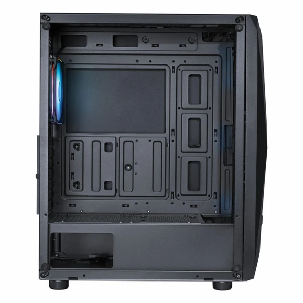 Frisby FX-100 600W 80+ Bronz USB 3.2 ARGB ATX Mid Tower Siyah Kasa - Resim 5