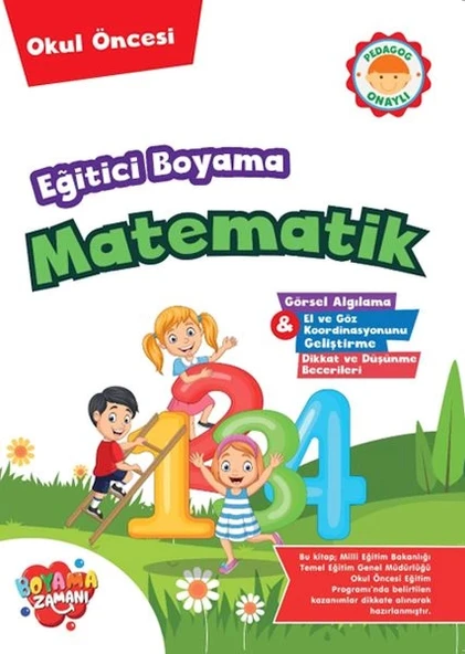Eğitici Boyama - Matematik ürün görseli