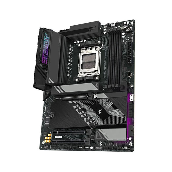 GIGABYTE X870E AORUS ELITE AMD X870E Soket AM5 DDR5 8200MT/s (OC) WIFI7 ATX Anakart - 3