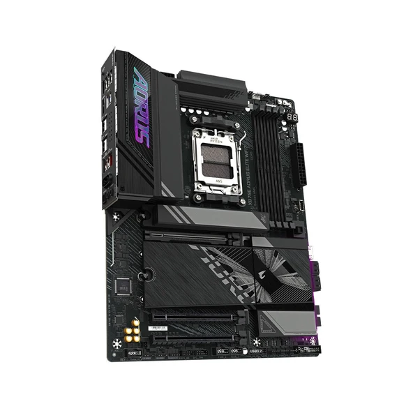 GIGABYTE X870E AORUS ELITE AMD X870E Soket AM5 DDR5 8200MT/s (OC) WIFI7 ATX Anakart - 4