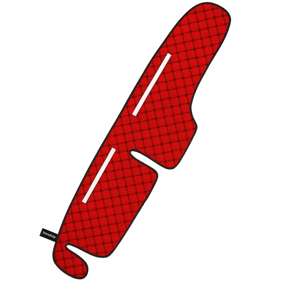 Tofaş Şahin Doğan Kartal Uyumlu Kırmızı Renk Alçak Ön Göğüs Torpido Kaplama ve Koruma Kılıfı - 2