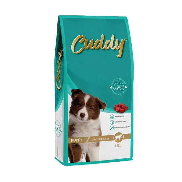 Cuddy Kuzulu ve Pirinçli Yavru Köpek Maması 15 Kg ürün görseli