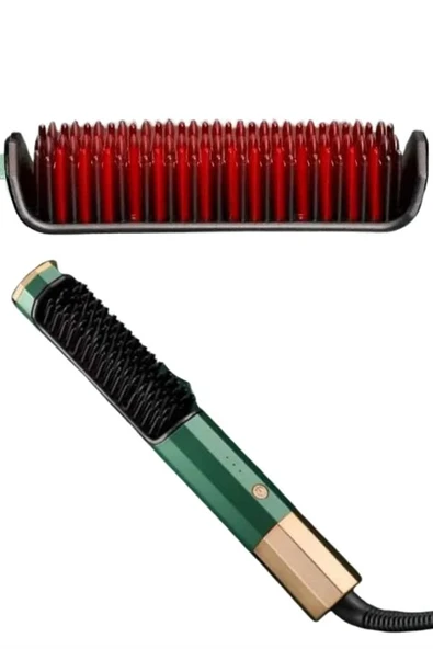 Elektrikli Fön Tarak Düzleştirici Elektriklenme Karşıtı Üflemeli - Resim 3