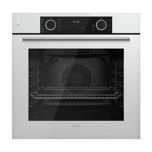 Ferre Flameart Sc Serisi Beyaz Set (SC406-WFA + XE63CB +D087 ) - 65 Cm'lik Kare Döküm Izgara-Wok - Resim 4