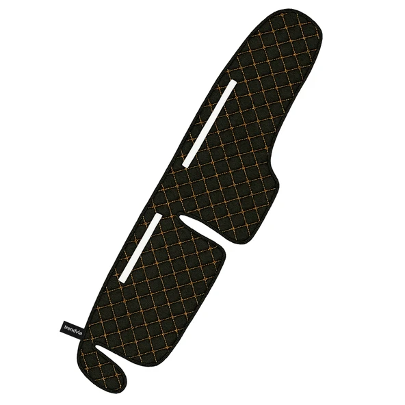 Tofaş Şahin Doğan Kartal Uyumlu Bej Nakışlı Alçak Ön Göğüs Torpido Kaplama ve Koruma Kılıfı - 2