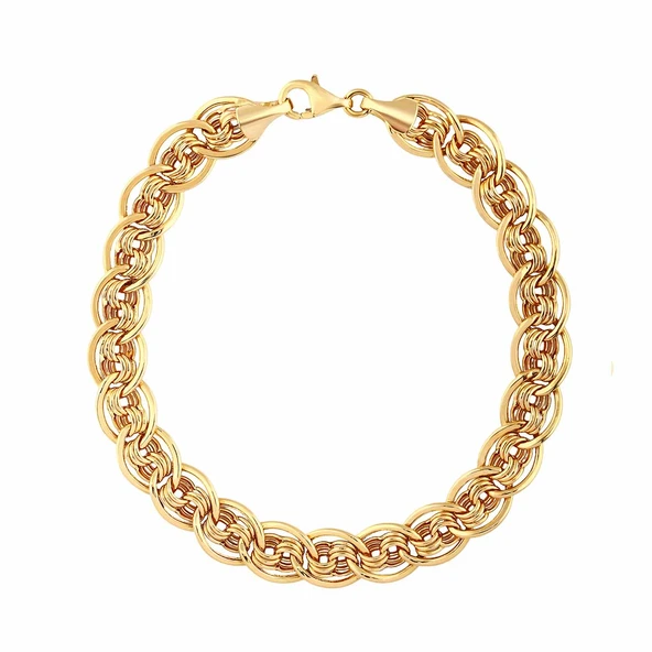 AgaKulche Nonna 7,7 mm Altın Bileklik ürün görseli 1