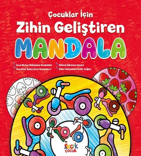 Çocuklar İçin Zihin Geliştiren Mandala ürün görseli