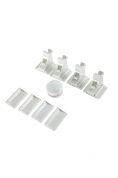 Babyjem Mıknatıslı Çekmece Kilidi Çoklu Paket - 12 Kilit + 3 Mıknatıs - Resim 5