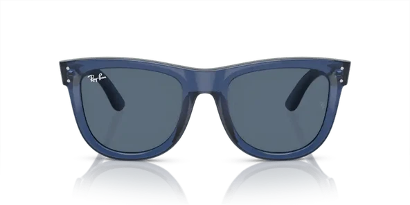 Ray-Ban Wayfarer Reverse R0502S 67083A Navy-Blue Güneş Gözlüğü - Resim 3