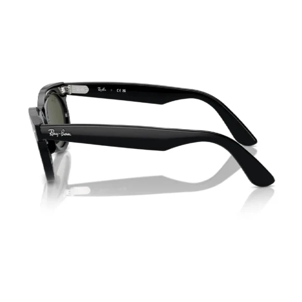 Ray-Ban Wayfarer Oval 2242 901/31 Black-Green Güneş Gözlüğü - 2