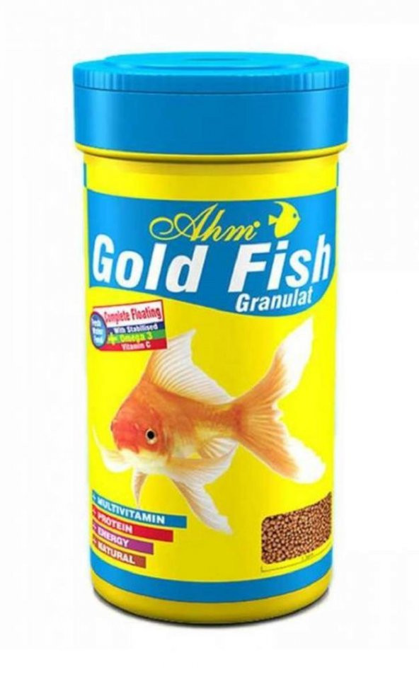 Ahm Gold Granulat Balık Yemi 250 ml