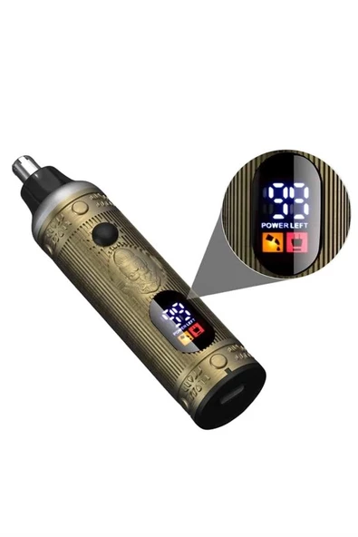 Profesyonel Saç Sakal Vücut Kulak ve Burun Tıraş Makinesi 3 Başlıklı ürün görseli 1