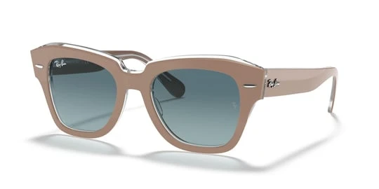Ray-Ban State Street 2186 12973M Beige-Blue Güneş Gözlüğü ürün görseli