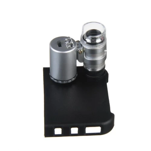 Iphone5 Için Uyumlu Kapaklı Lens Mikroskop Taşınabilir Mini Cep Boyutu Led Mikroskop No.9882ip5ii - Resim 6
