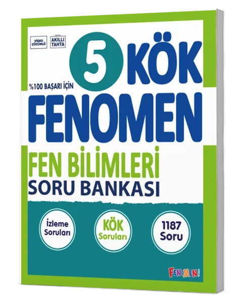 Fenomen 5. sınıf KÖK Fen Bilimleri Soru Bankası ürün görseli